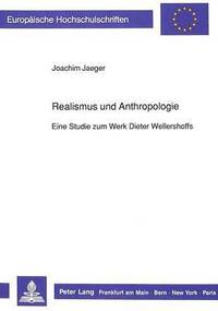 bokomslag Realismus Und Anthropologie