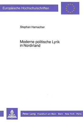 Moderne Politische Lyrik in Nordirland 1