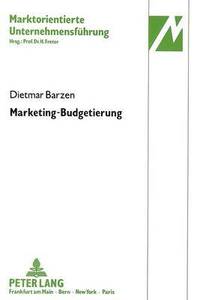 bokomslag Marketing-Budgetierung