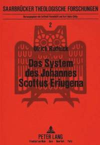 bokomslag Das System Des Johannes Scottus Eriugena
