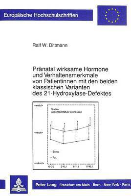 Praenatal Wirksame Hormone Und Verhaltensmerkmale Von Patientinnen Mit Den Beiden Klassischen Varianten Des 21-Hydroxylase-Defektes 1