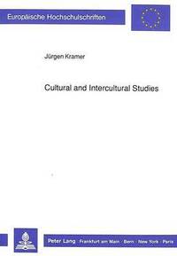bokomslag Cultural and Intercultural Studies
