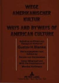 bokomslag Wege Amerikanischer Kultur- Ways and Byways of American Culture