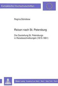 bokomslag Reisen Nach St. Petersburg