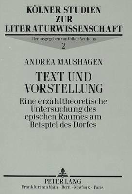 bokomslag Text Und Vorstellung