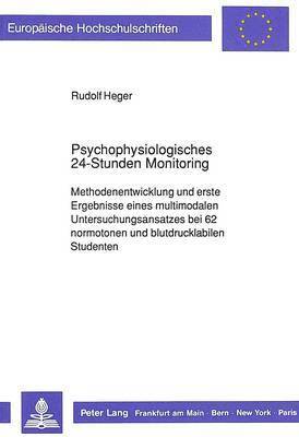 Psychophysiologisches 24-Stunden Monitoring 1