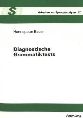 Diagnostische Grammatiktests 1