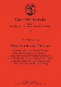 bokomslag Preuen in Der Provinz