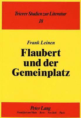 Flaubert Und Der Gemeinplatz 1