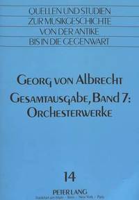 bokomslag Georg Von Albrecht: Gesamtausgabe