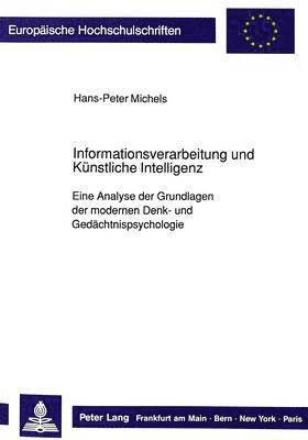 Informationsverarbeitung Und Kuenstliche Intelligenz 1