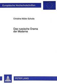 bokomslag Das Russische Drama Der Moderne