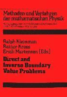 Ralph Kleinmann, etc., Ralph Kleinman, Rainer Kress - Direct and Inverse Boundary Value Problems, Häftad