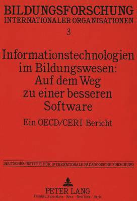 Informationstechnologien Im Bildungswesen: Auf Dem Weg Zu Einer Besseren Software 1