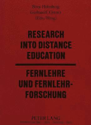 Research into Distance Education