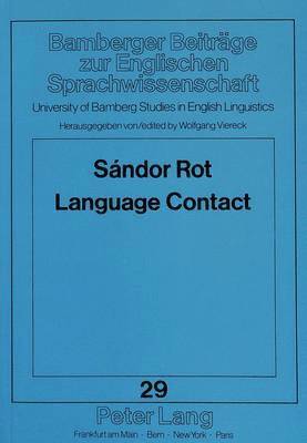 Sandor Rot, Wolfgang Viereck - Language Contact, Häftad