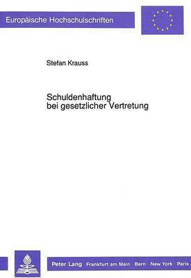 bokomslag Schuldenhaftung Bei Gesetzlicher Vertretung