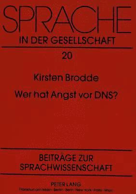 bokomslag Wer Hat Angst VOR Dns?