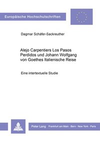 bokomslag Alejo Carpentiers Los Pasos Perdidos Und Johann Wolfgang Von Goethes Italienische Reise