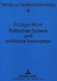 bokomslag Politisches System Und Politische Innovation