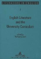 English Literature and the University Curriculum