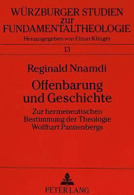 bokomslag Offenbarung Und Geschichte
