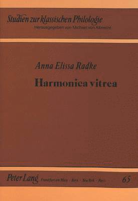 bokomslag Harmonica Vitrea