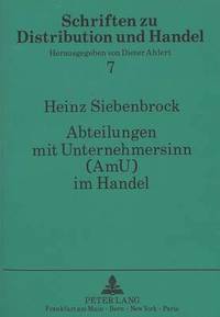 bokomslag Abteilungen Mit Unternehmersinn (Amu) Im Handel