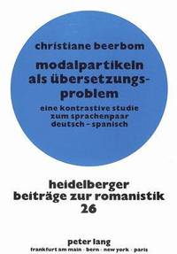 bokomslag Modalpartikeln ALS Uebersetzungsproblem