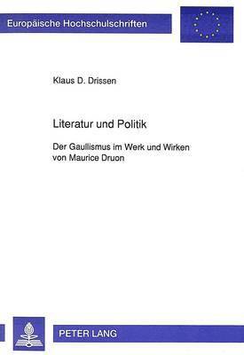 Literatur Und Politik 1