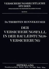 bokomslag Der Versicherungsfall in Der Bauleistungsversicherung