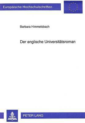 bokomslag Der Englische Universitaetsroman