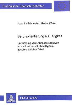 bokomslag Berufsorientierung ALS Taetigkeit