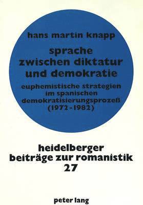 bokomslag Sprache Zwischen Diktatur Und Demokratie