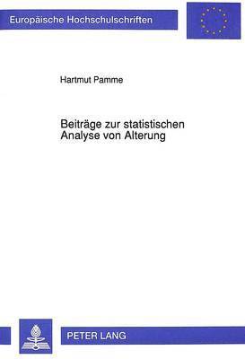 bokomslag Beitraege Zur Statistischen Analyse Von Alterung