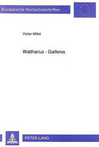 bokomslag Waltharius - Gaiferos