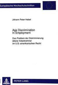 bokomslag Age Discrimination in Employment