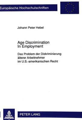 bokomslag Age Discrimination in Employment