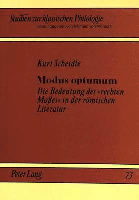 Modus Optumum 1