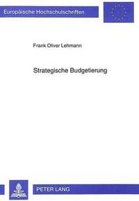 bokomslag Strategische Budgetierung