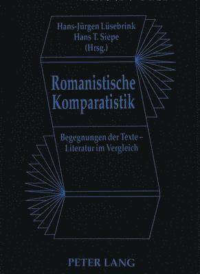 bokomslag Romanistische Komparatistik