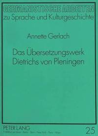 bokomslag Das Uebersetzungswerk Dietrichs Von Pleningen
