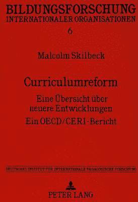 bokomslag Curriculumreform