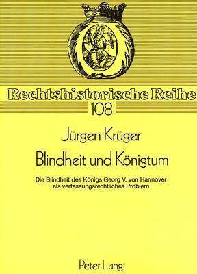 bokomslag Blindheit Und Koenigtum