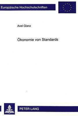 bokomslag Oekonomie Von Standards