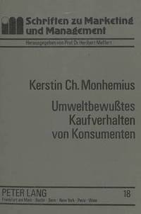 bokomslag Umweltbewutes Kaufverhalten Von Konsumenten
