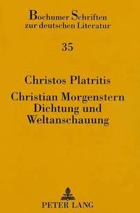 bokomslag Christian Morgenstern