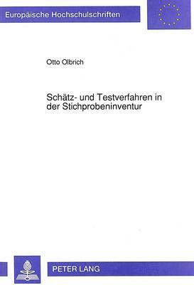 Schaetz- Und Testverfahren in Der Stichprobeninventur 1