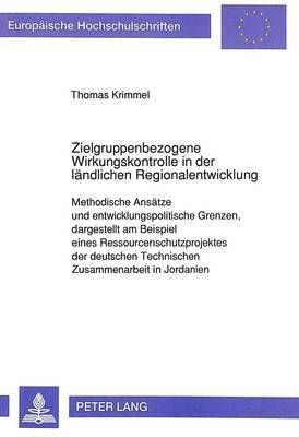 Zielgruppenbezogene Wirkungskontrolle in Der Laendlichen Regionalentwicklung 1