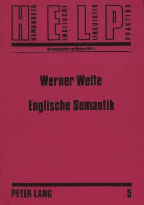 Englische Semantik 1